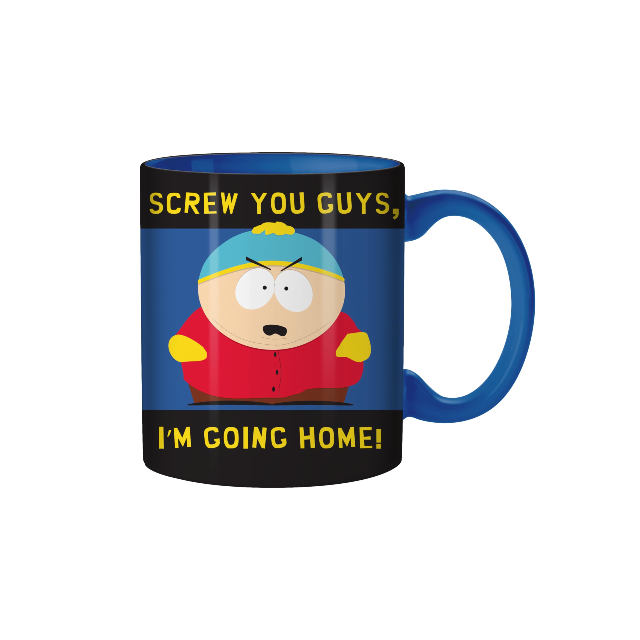 Foto 2 pulgar | Taza De Cerámica Silver Buffalo South Park Eric Cartman 600 Ml - Venta Internacional.