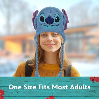 Foto 4 | Gorro De Invierno Disney Lilo And Stitch Estilo Peruano - Venta Internacional.