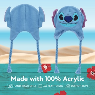 Foto 5 | Gorro De Invierno Disney Lilo And Stitch Estilo Peruano - Venta Internacional.