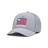 Gorra Under Armour Freedom Trucker Para Hombre Acero/rojo - Venta Internacional.