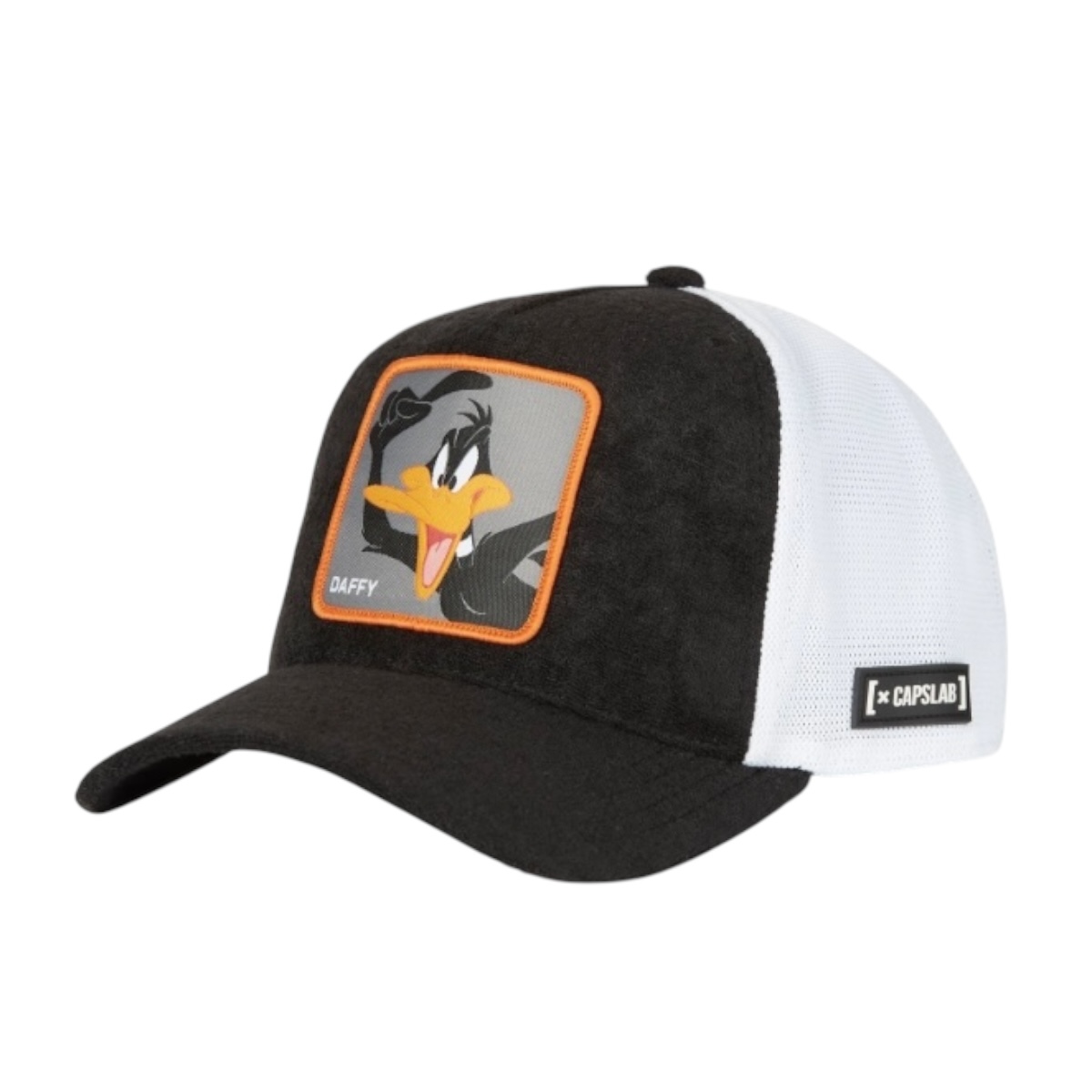 Gorra Capslab Pato Lucas Black And White
