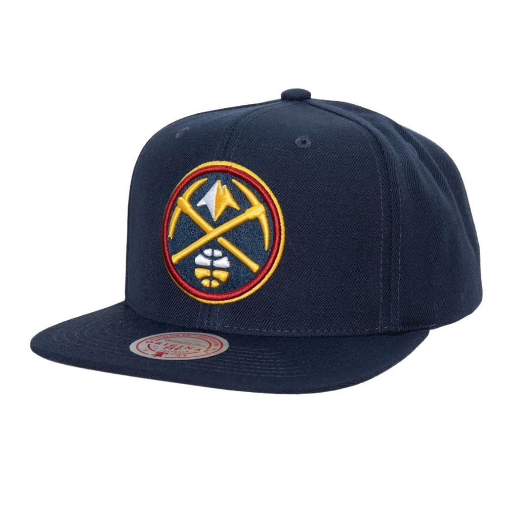 Foto 2 pulgar | Gorra Mitchell & Ness Team Ground 2.0 Nuggets Hombre Azul Marino