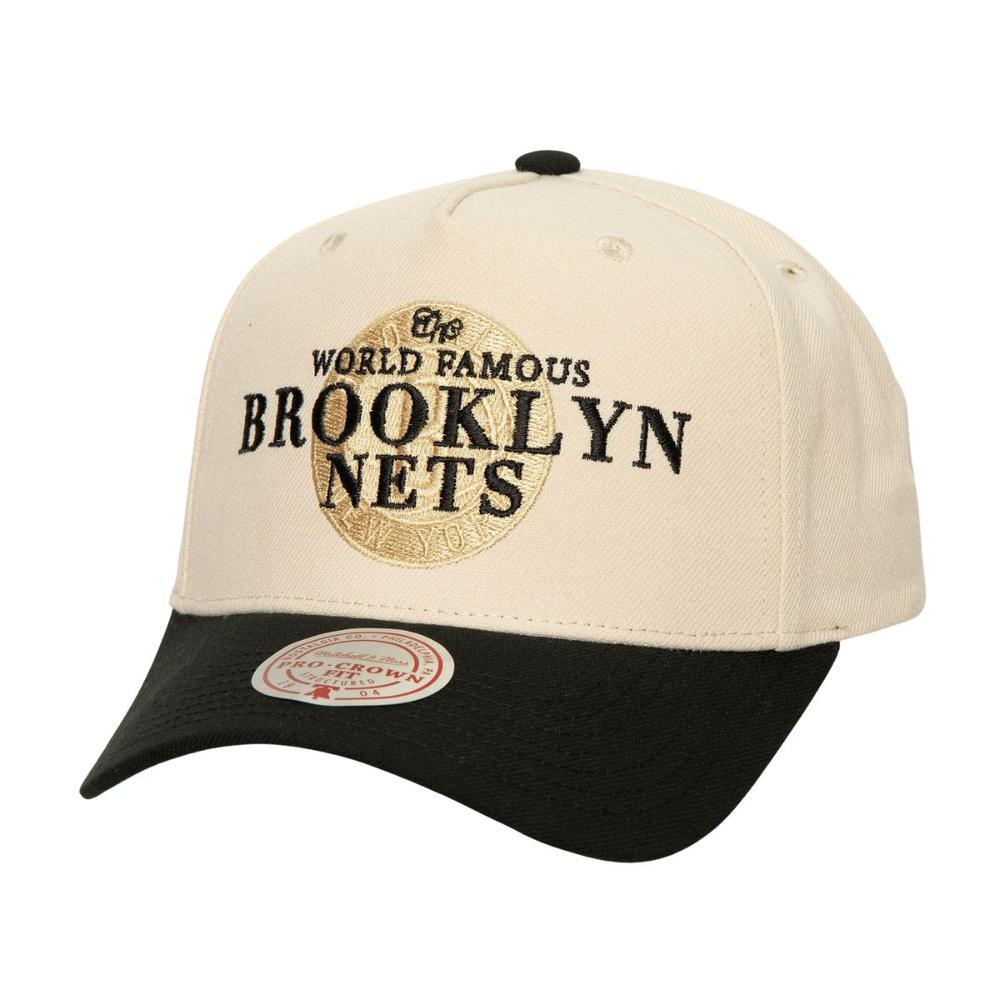 Foto 2 pulgar | Gorra Mitchell & Ness World Famous Pro Snapback Nets Nba Blanco