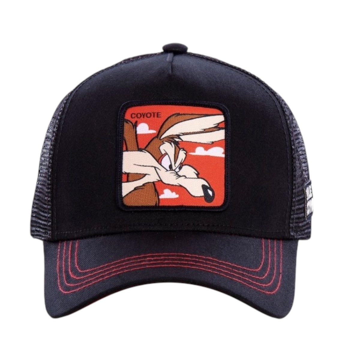 Foto 4 pulgar | Gorra Capslab Looney Tunes El Coyote Negra
