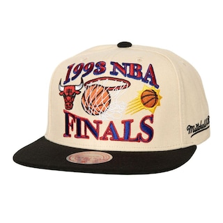 Foto 1 | Gorra Mitchell & Ness Finals Remix Snapback Bulls Vs. Suns Blanco
