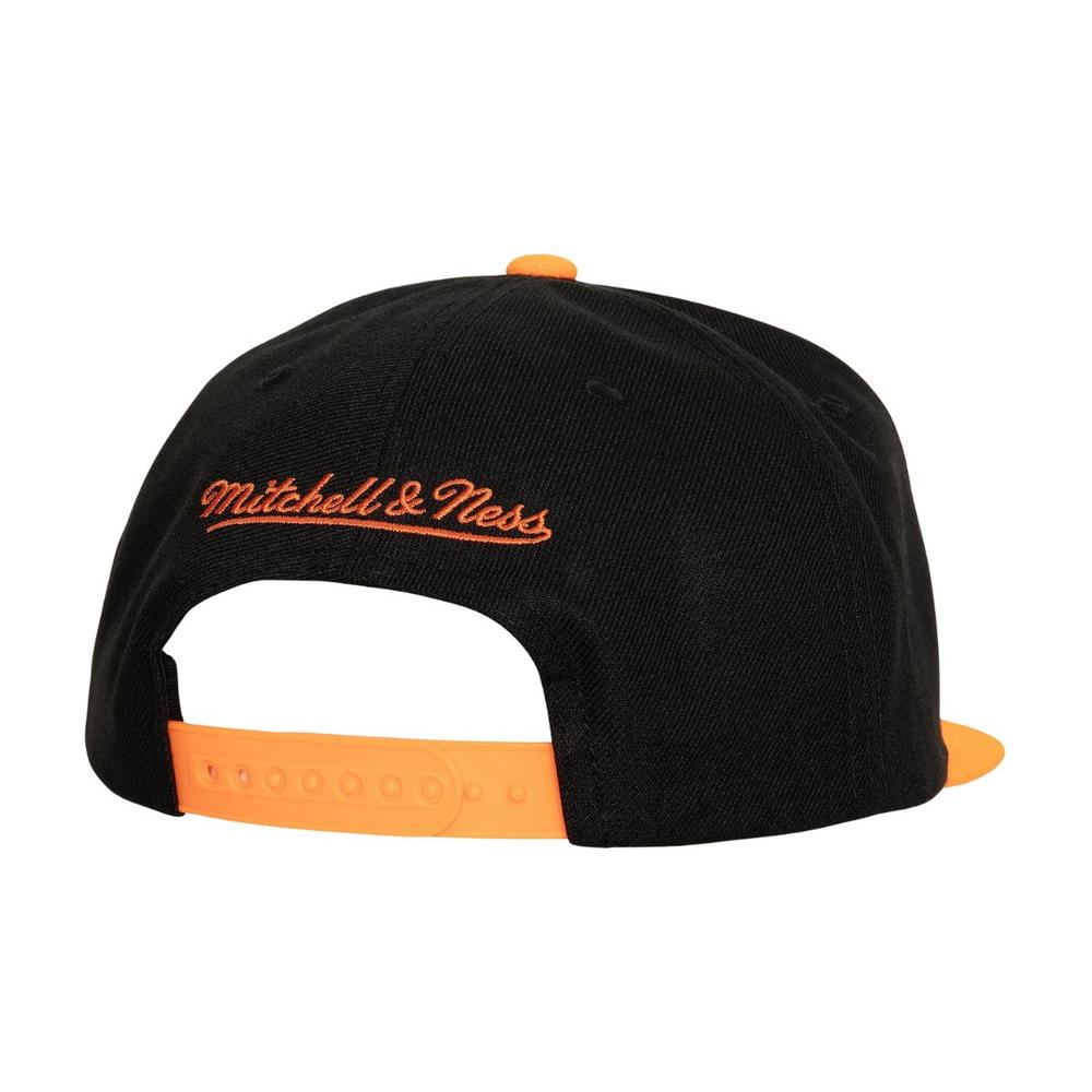 Foto 3 pulgar | Gorra Mitchell & Ness Team 2 Tone 2.0 Snapback Flyers NHL Negro