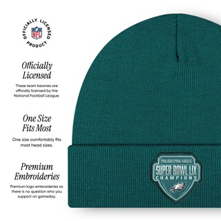 Foto 4 | Gorro Foco Philadelphia Eagles Nfl Super Bowl Lix Champions - Venta Internacional.