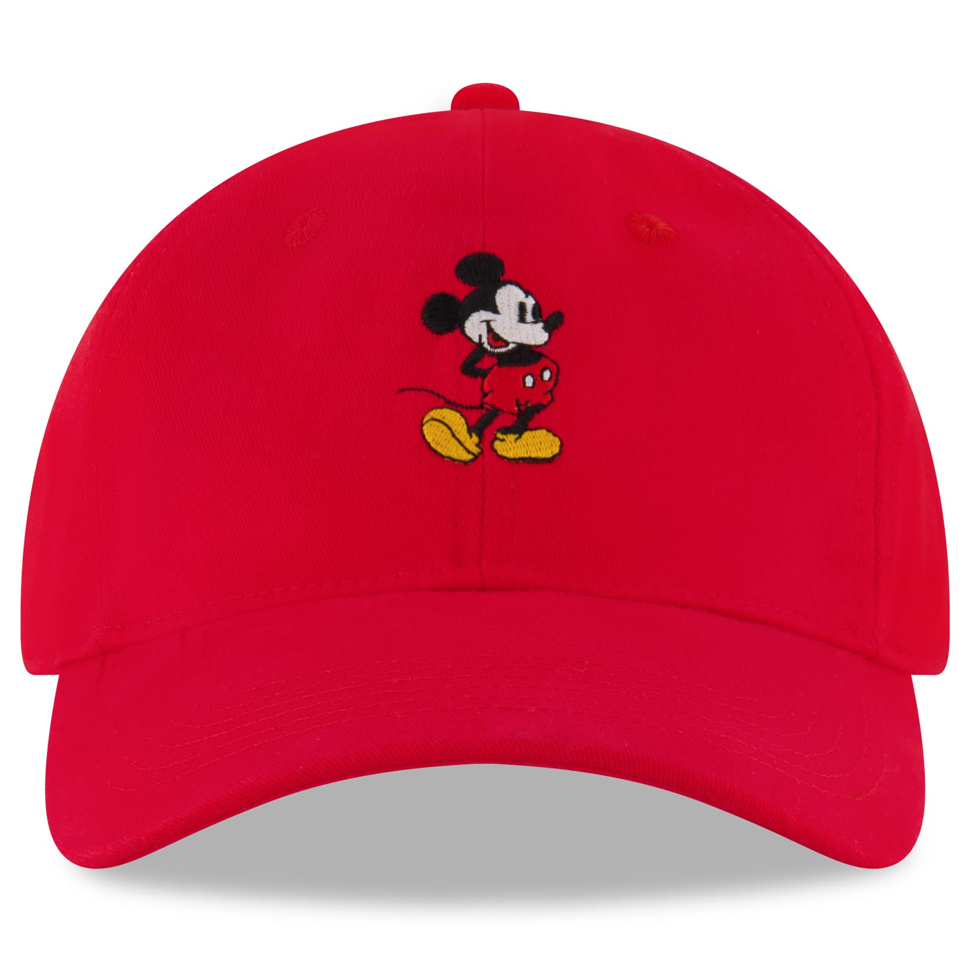 Foto 2 | Gorra De Béisbol Disney Mickey Mouse Para Hombre Roja - Venta Internacional.