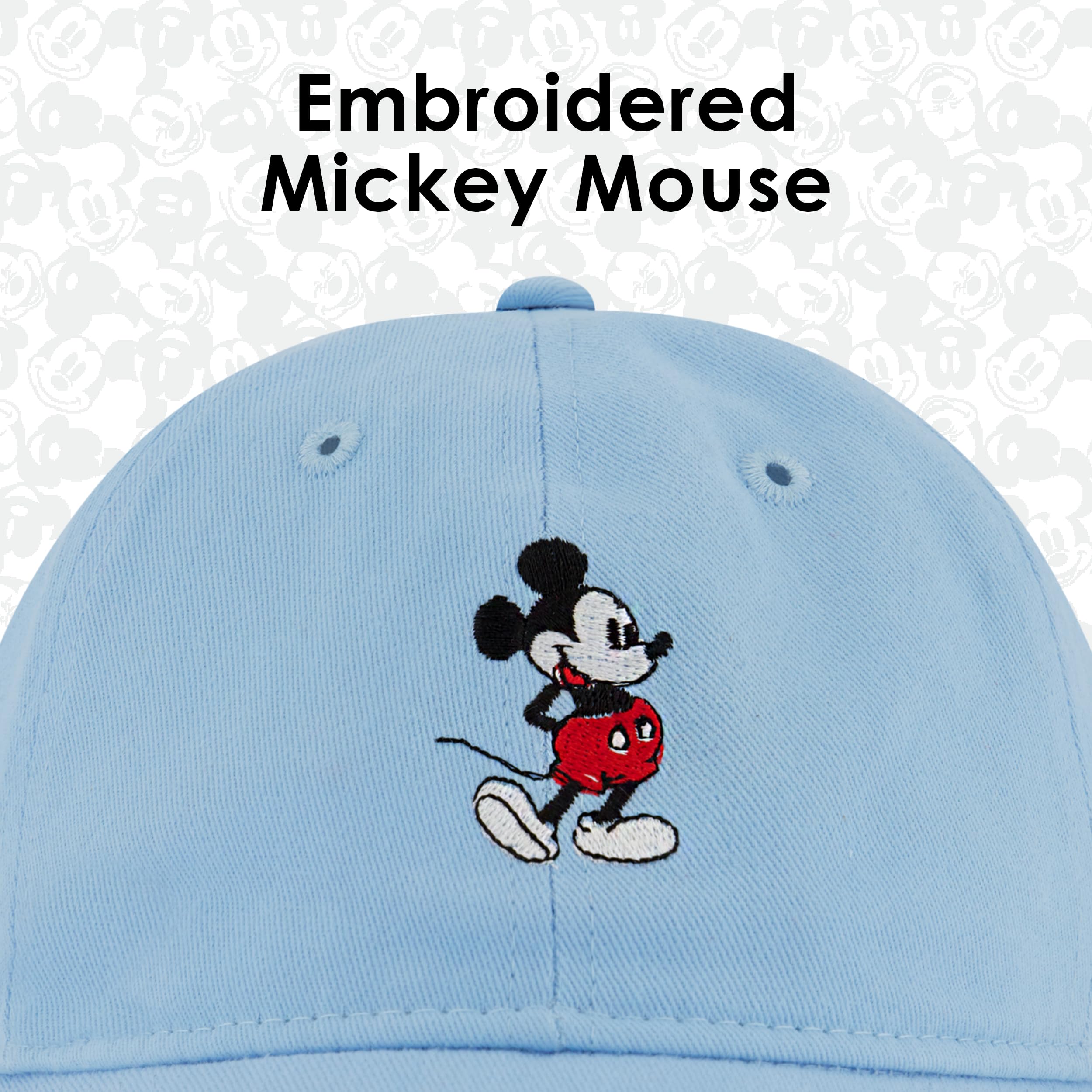 Foto 4 pulgar | Dad Hat Concept One Disney Mickey Mouse Bordado En Algodón - Venta Internacional.