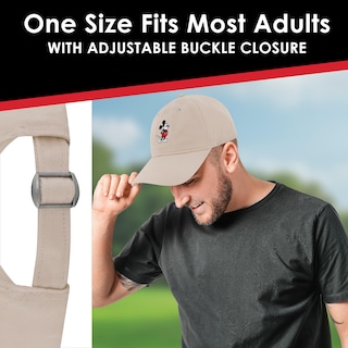 Foto 4 | Dad Hat Concept One Disney Mickey Mouse Bordado En Algodón - Venta Internacional.