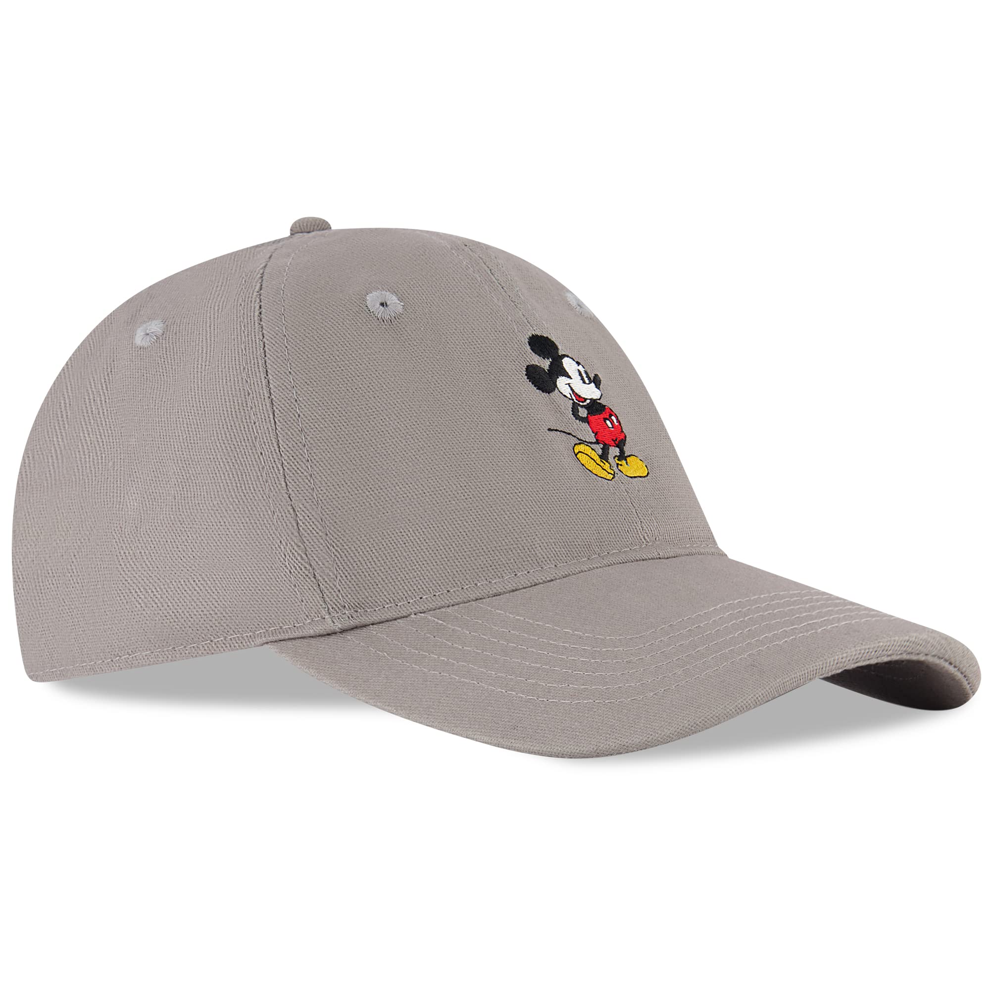 Foto 4 pulgar | Gorra De Béisbol Disney Mickey Mouse Gris Cálido Para Hombre - Venta Internacional.