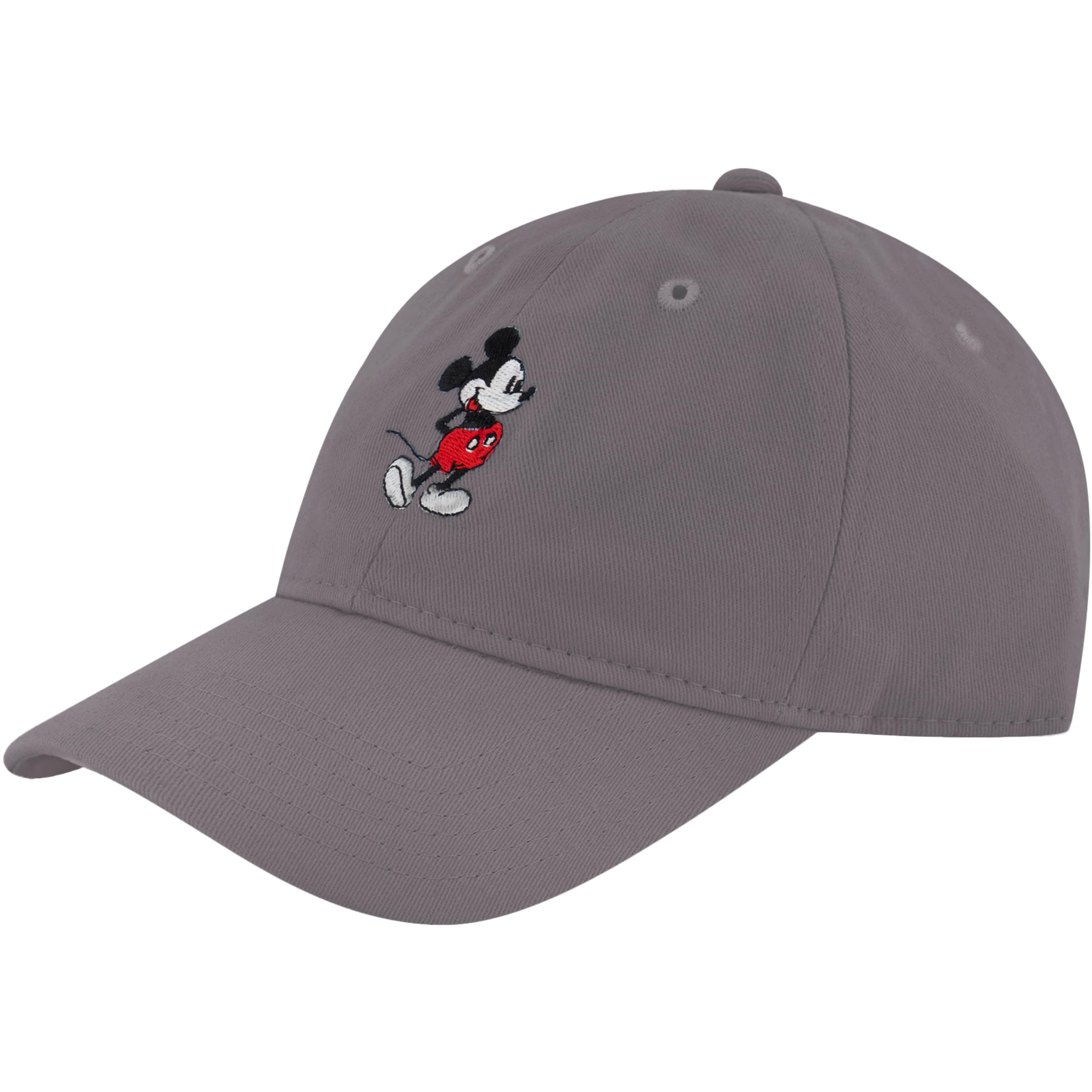 Foto 2 pulgar | Dad Hat Concept One Disney Mickey Mouse Bordado En Gris - Venta Internacional.