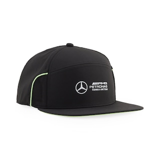 Foto 1 | Gorra Puma Mercedes-amg Petronas F1 Visera Plana Negro