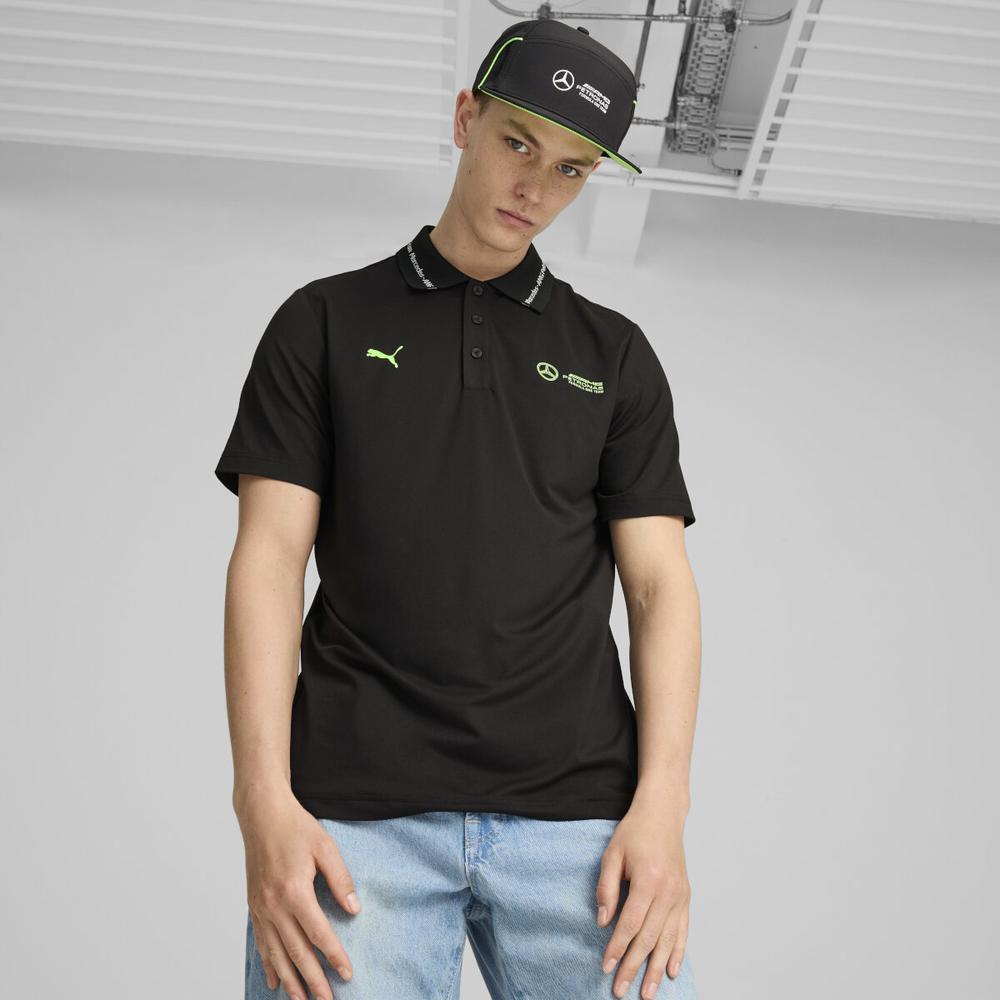 Foto 4 pulgar | Gorra Puma Mercedes-amg Petronas F1 Visera Plana Negro