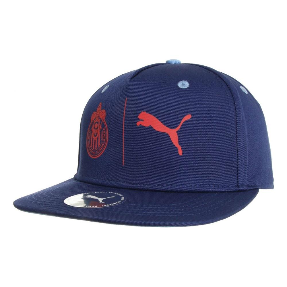 Foto 2 pulgar | Gorra Chivas Fan Flatbrim Unisex Azul