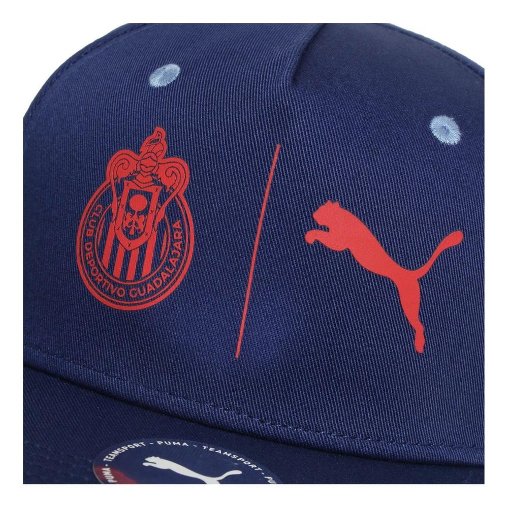Foto 3 pulgar | Gorra Chivas Fan Flatbrim Unisex Azul