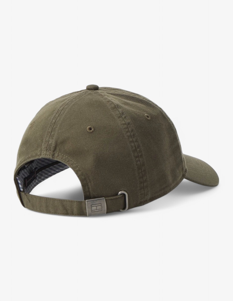 Foto 4 pulgar | Gorra Tommy Hilfiger Verde Ajustable Unisex - Original Agregar A Favoritos