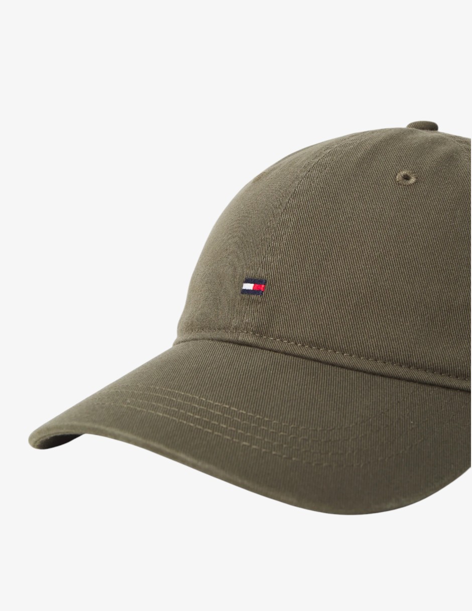 Foto 5 pulgar | Gorra Tommy Hilfiger Verde Ajustable Unisex - Original Agregar A Favoritos