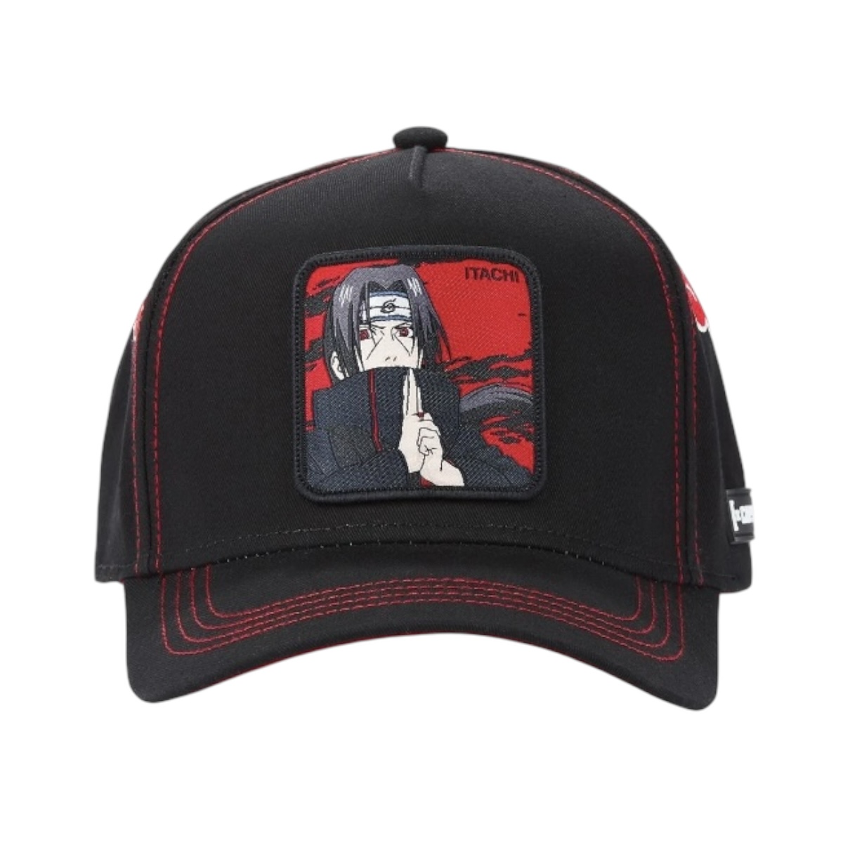 Foto 2 pulgar | Gorra Negra Capslab Naruto Akatsuki Itachi