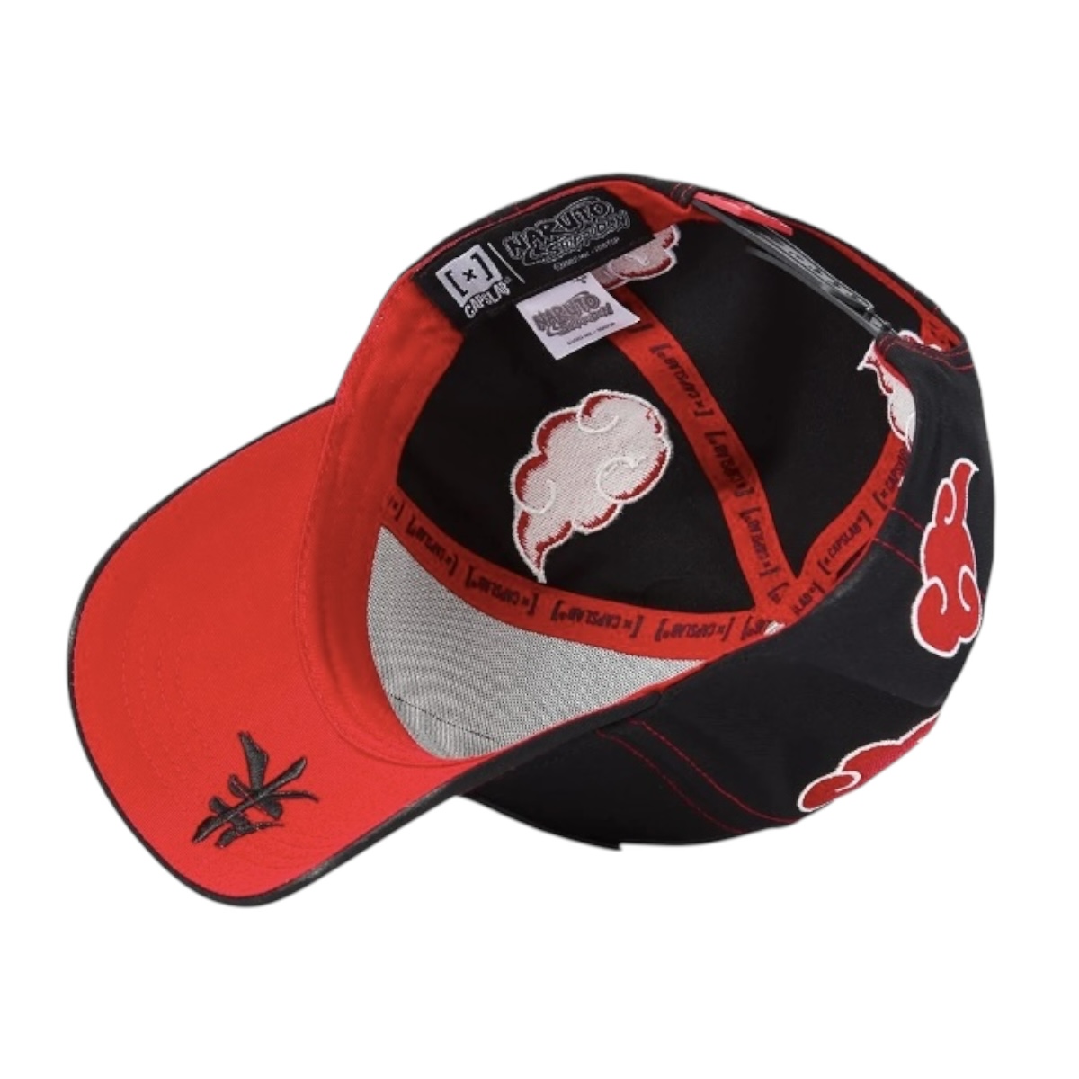 Foto 6 pulgar | Gorra Negra Capslab Naruto Akatsuki Itachi