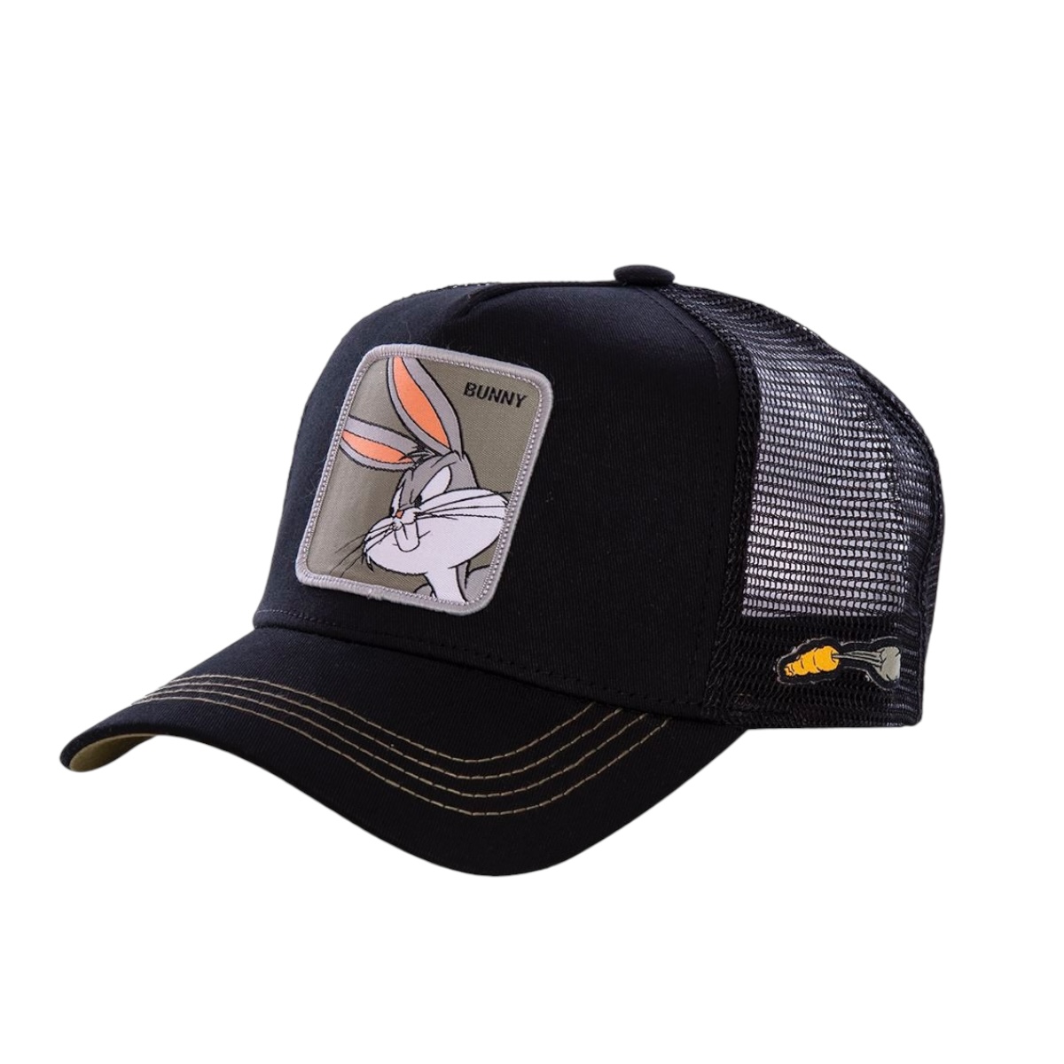 Foto 5 pulgar | Gorra Capslab Looney Tunes Bugs Bunny Negra