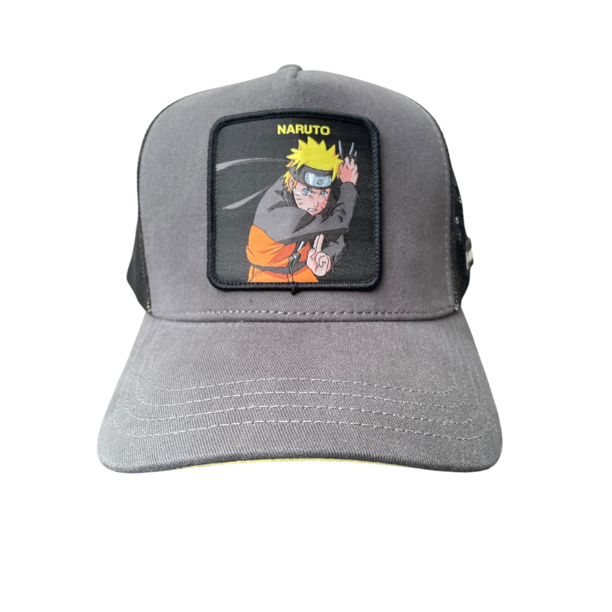 Foto 2 pulgar | Gorra Capslab Naruto Uzumaki Grey