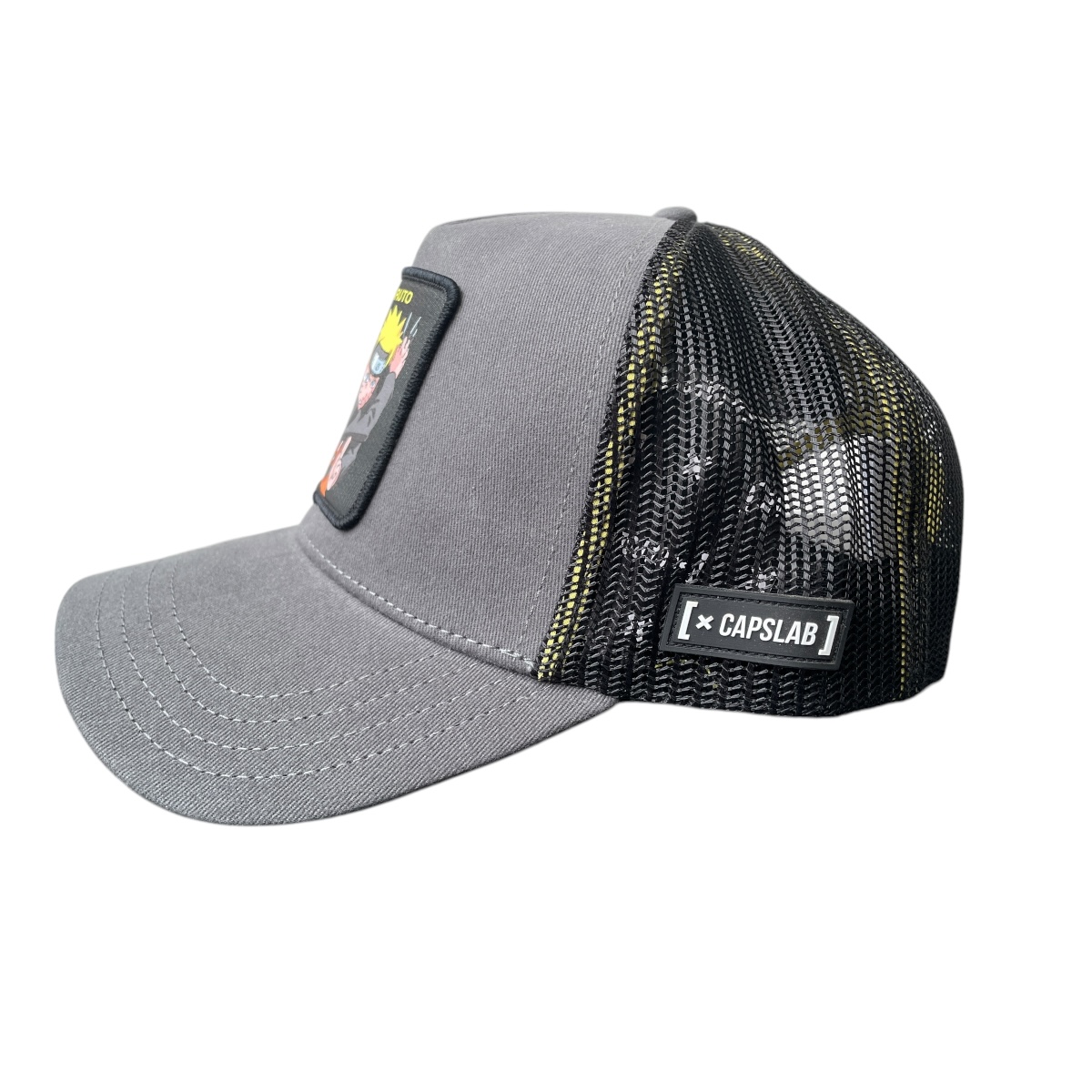 Foto 4 pulgar | Gorra Capslab Naruto Uzumaki Grey