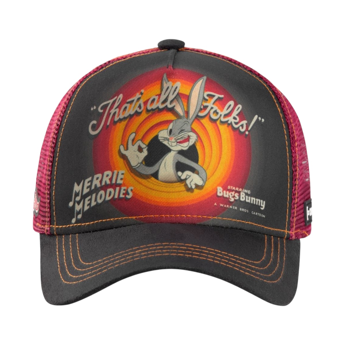 Foto 3 pulgar | Gorra Capslab Bugs Bunny ''thats All Folks''