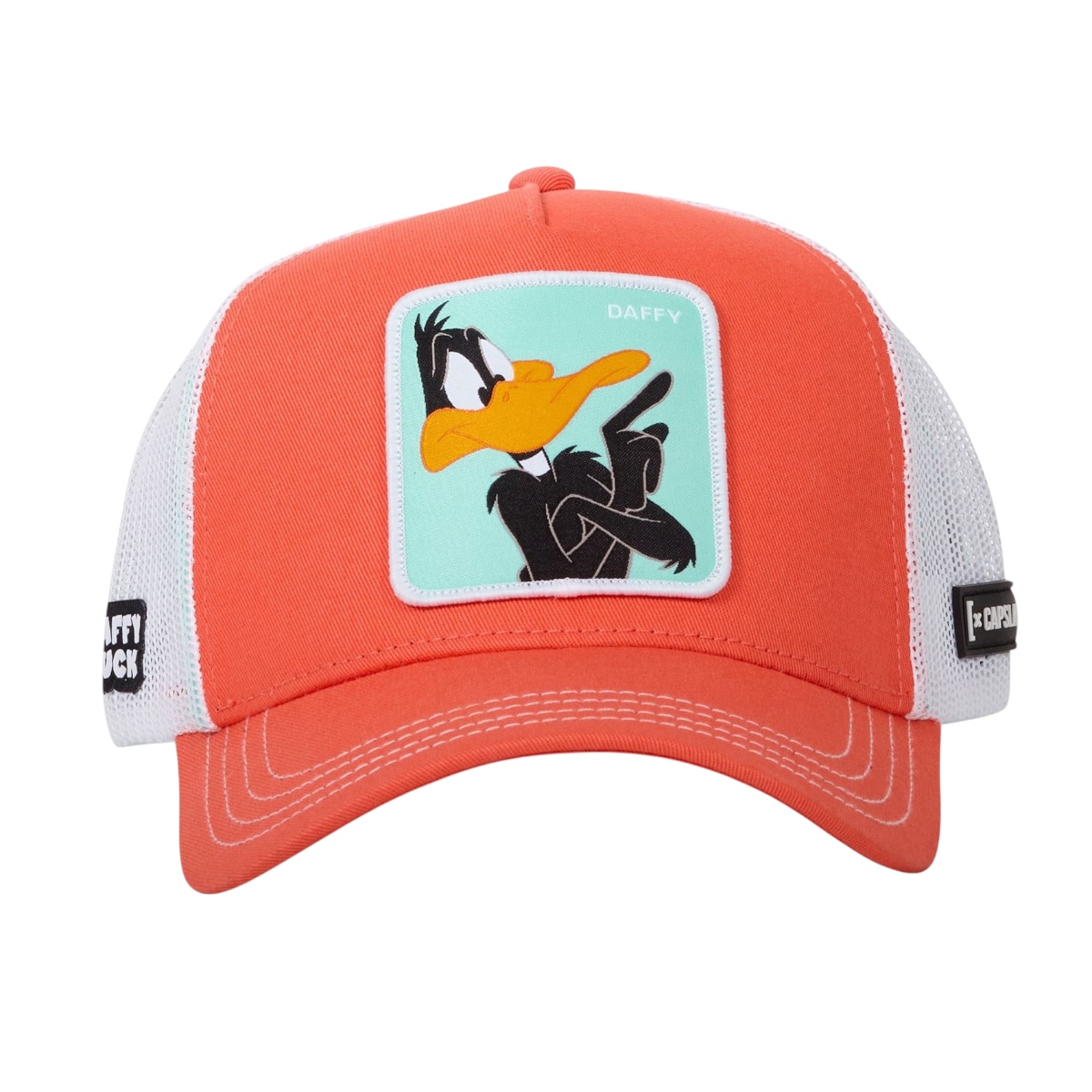 Foto 2 pulgar | Gorra Capslab Pato Lucas Orange