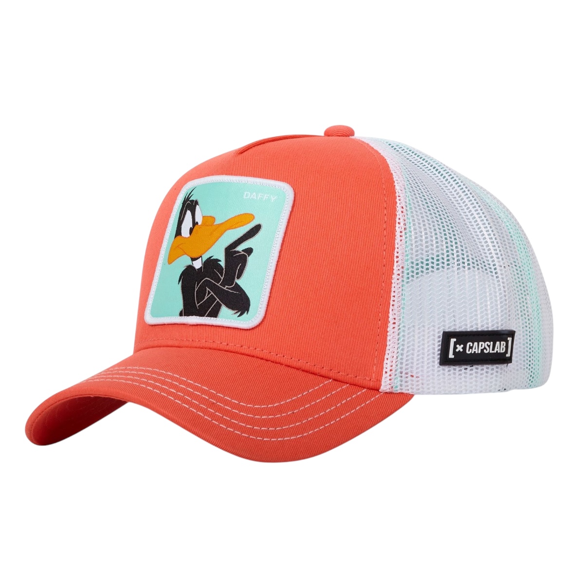Foto 5 pulgar | Gorra Capslab Pato Lucas Orange
