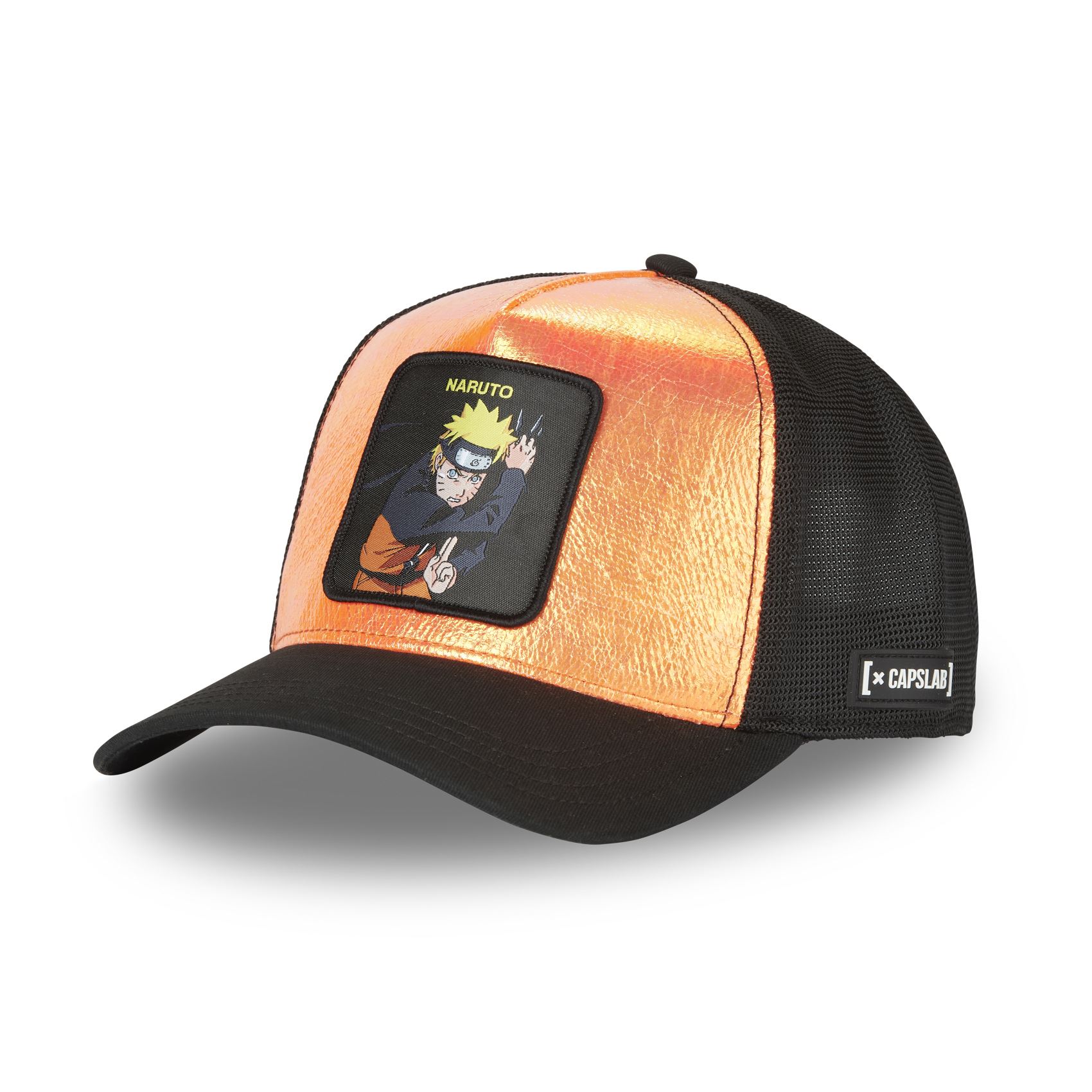 Foto 2 pulgar | Gorra Capslab Naruto Uzumaki Tornasol