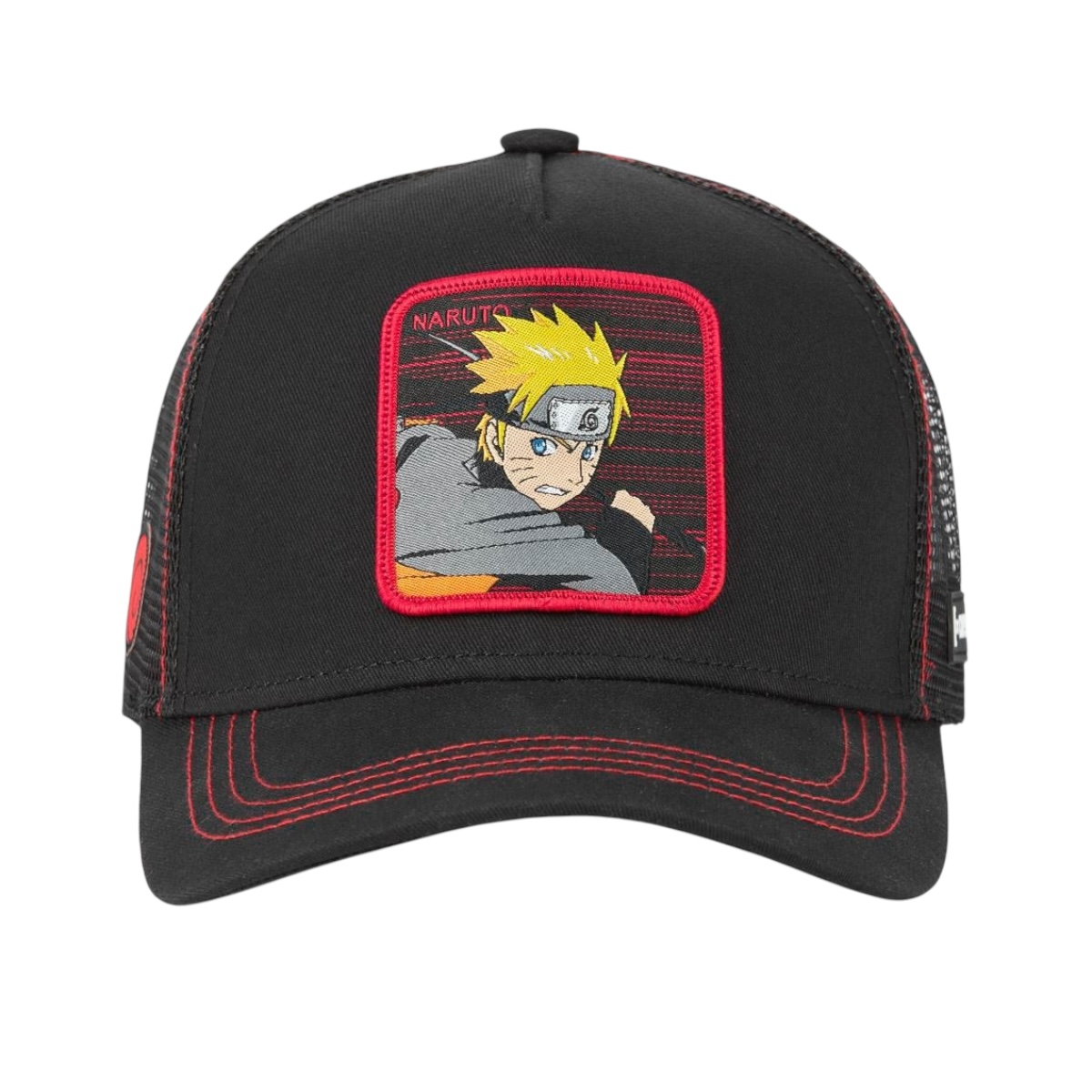 Foto 5 pulgar | Gorra Capslab Naruto Uzumaki Black