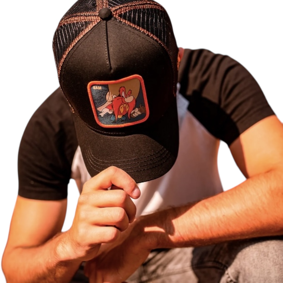 Foto 3 pulgar | Gorra Capslab Yosemite Sam