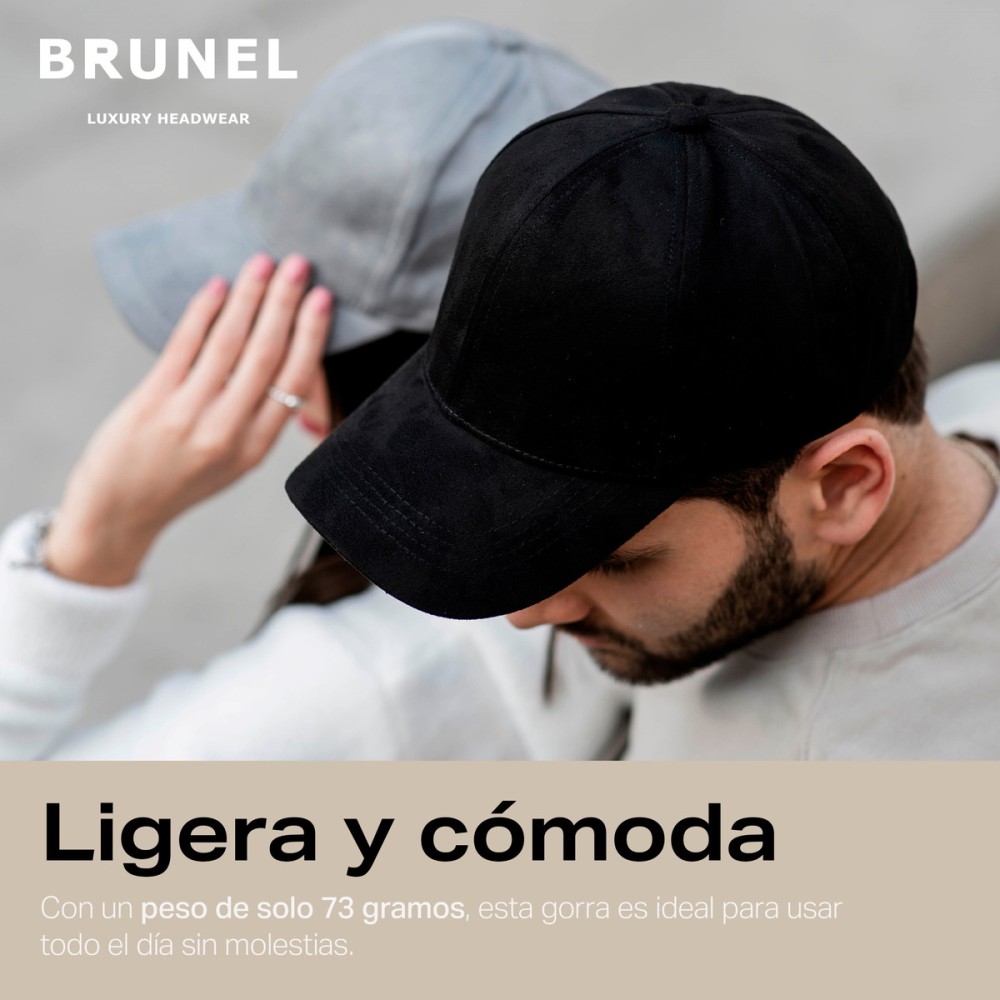 Foto 6 pulgar | Gorras Brunel Unisex Color Negro Gamusa