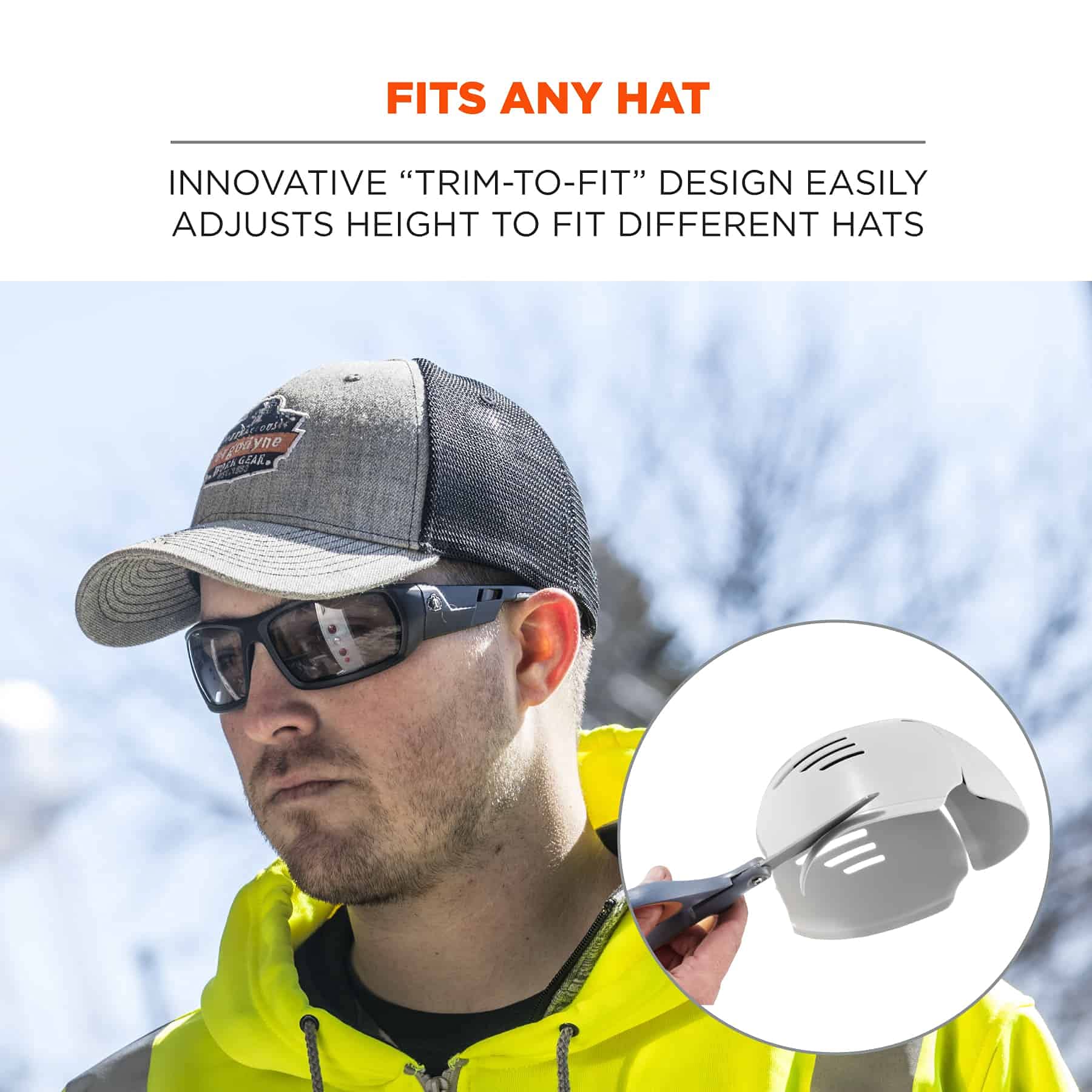 Foto 6 pulgar | Gorra Bump Ergodyne Skullerz 8945 Universal Grey - Venta Internacional.