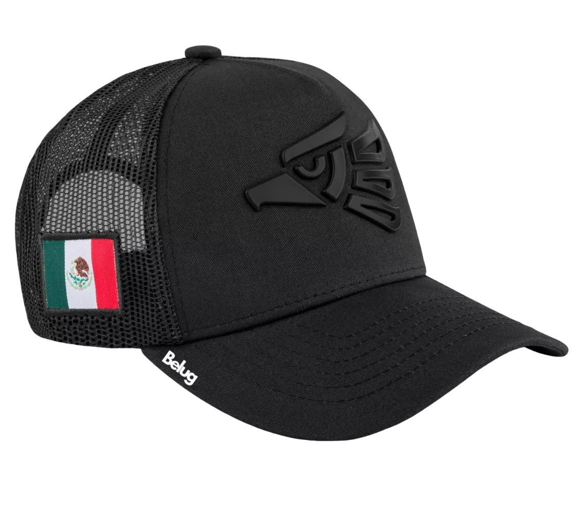 Foto 2 pulgar | Gorra Táctica Militar Águila Hecho En México Beisbol Belug Negro