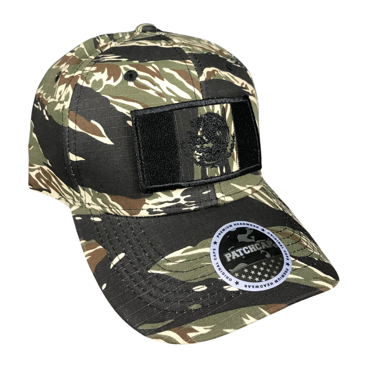 Foto 4 pulgar | Gorra Camuflaje Con Parche Países Militar México Color Negro
