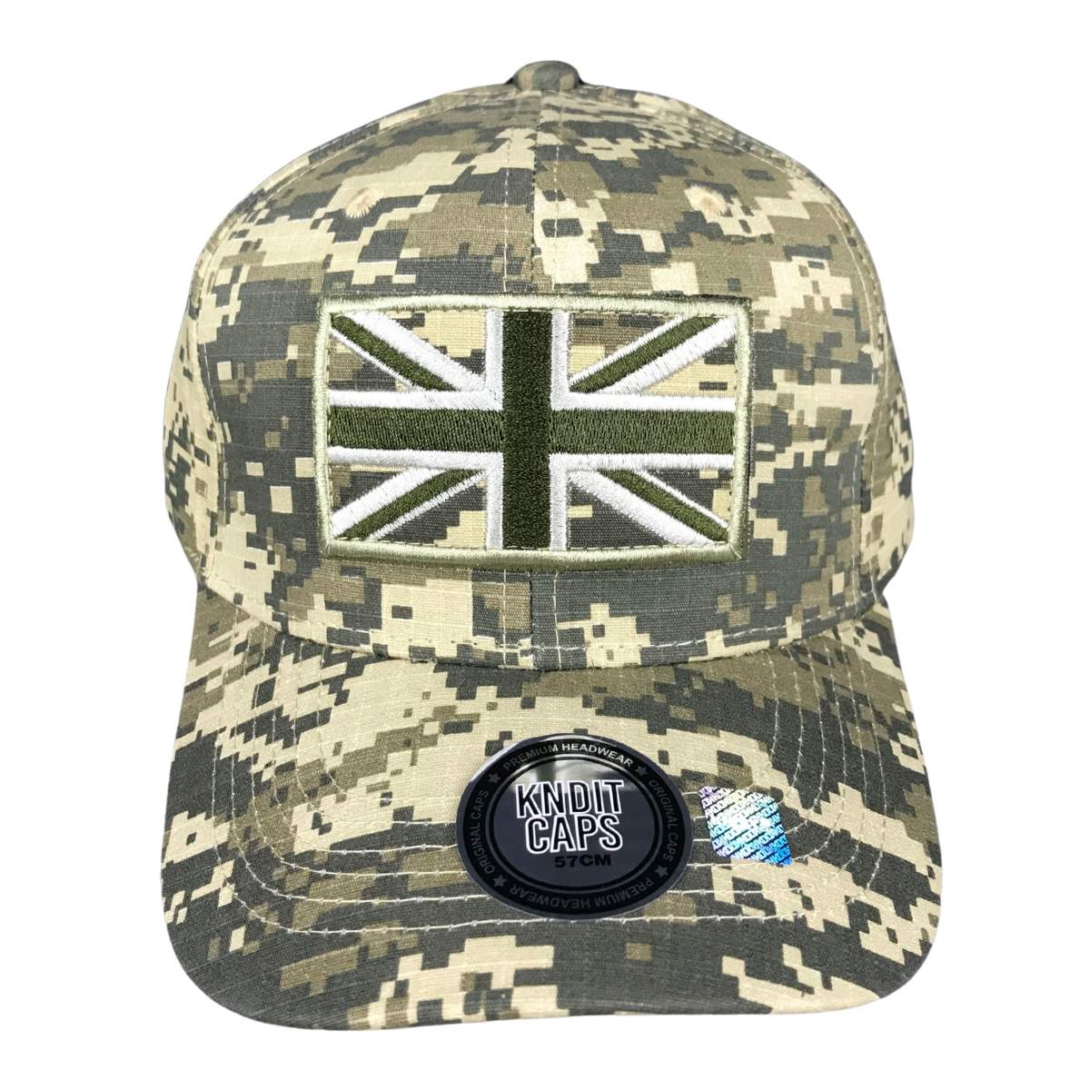 Foto 2 | Gorra Pixel Con Parche Países Militar Inglaterra Color Verde