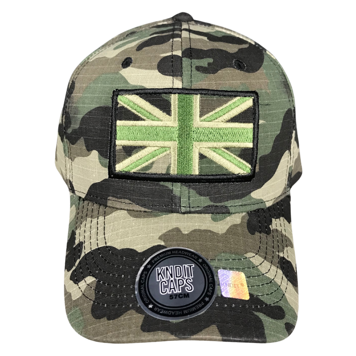 Foto 2 | Gorra Camuflaje Con Parche Países Militar Inglaterra Color Verde
