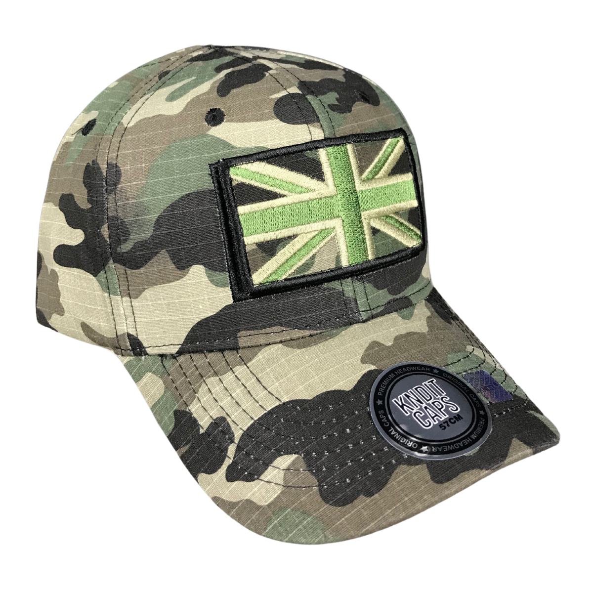 Foto 3 | Gorra Camuflaje Con Parche Países Militar Inglaterra Color Verde