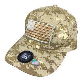 Foto 1 | Gorra Pixel Con Parche Países Militar Usa Color Beige