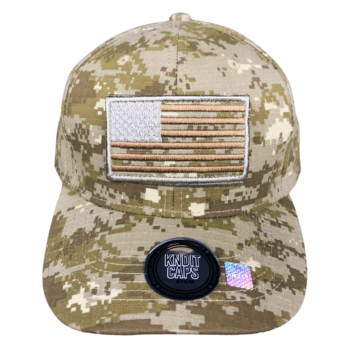 Foto 3 pulgar | Gorra Pixel Con Parche Países Militar Usa Color Beige