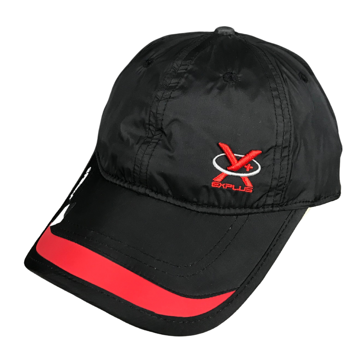 Foto 1 | Gorra Deportiva Poliéster Lisa Xplus Color Negro/ Rojo
