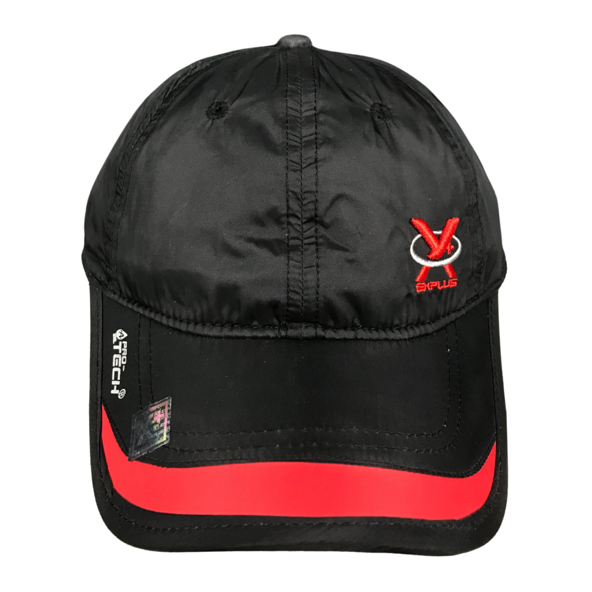 Foto 2 | Gorra Deportiva Poliéster Lisa Xplus Color Negro/ Rojo