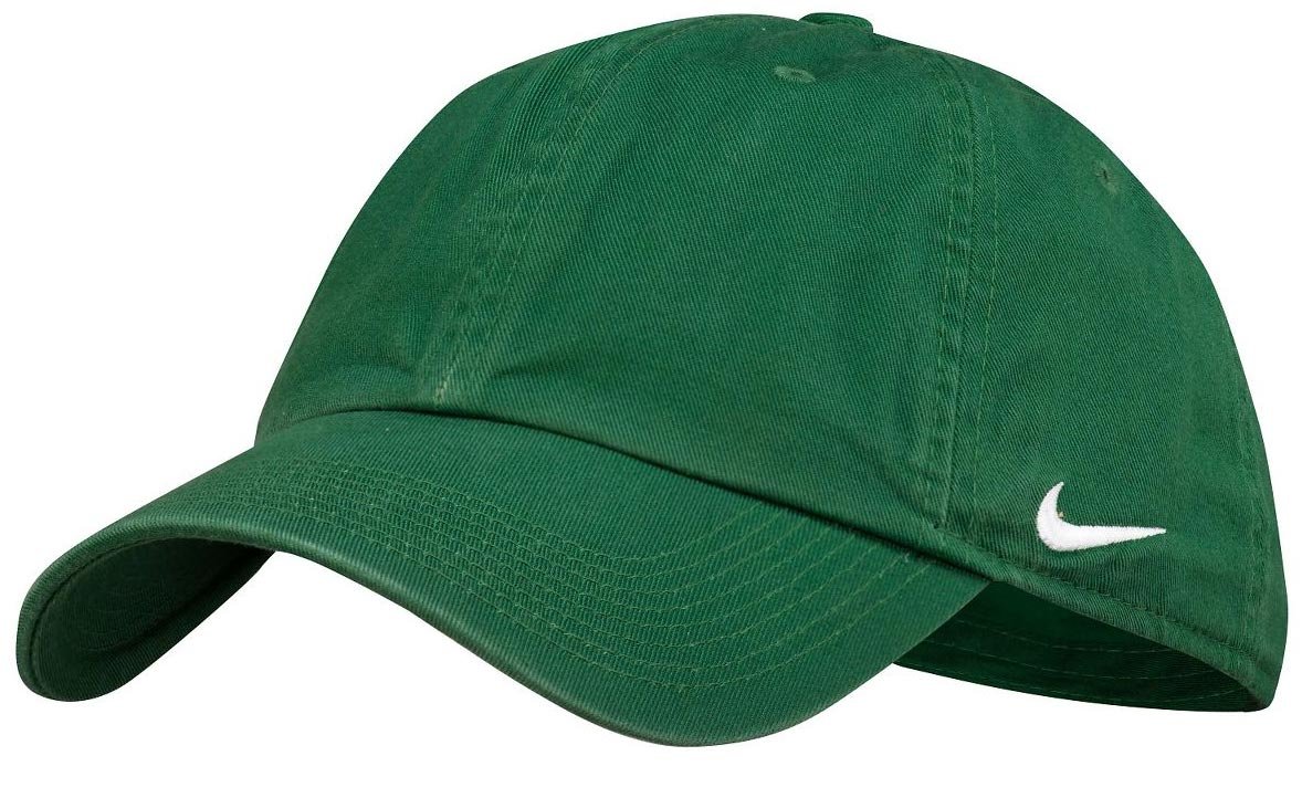 Gorra Nike Team Campus, Unisex, Color Verde Oscuro, 100% Sarga De Algodón - Venta Internacional.