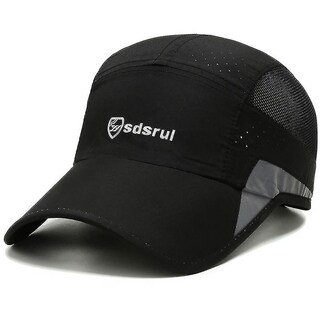 Foto 1 | Gorra De Béisbol Con Protección Solar Huoguo Summer Outdoor Leisure Negra - Venta Internacional.