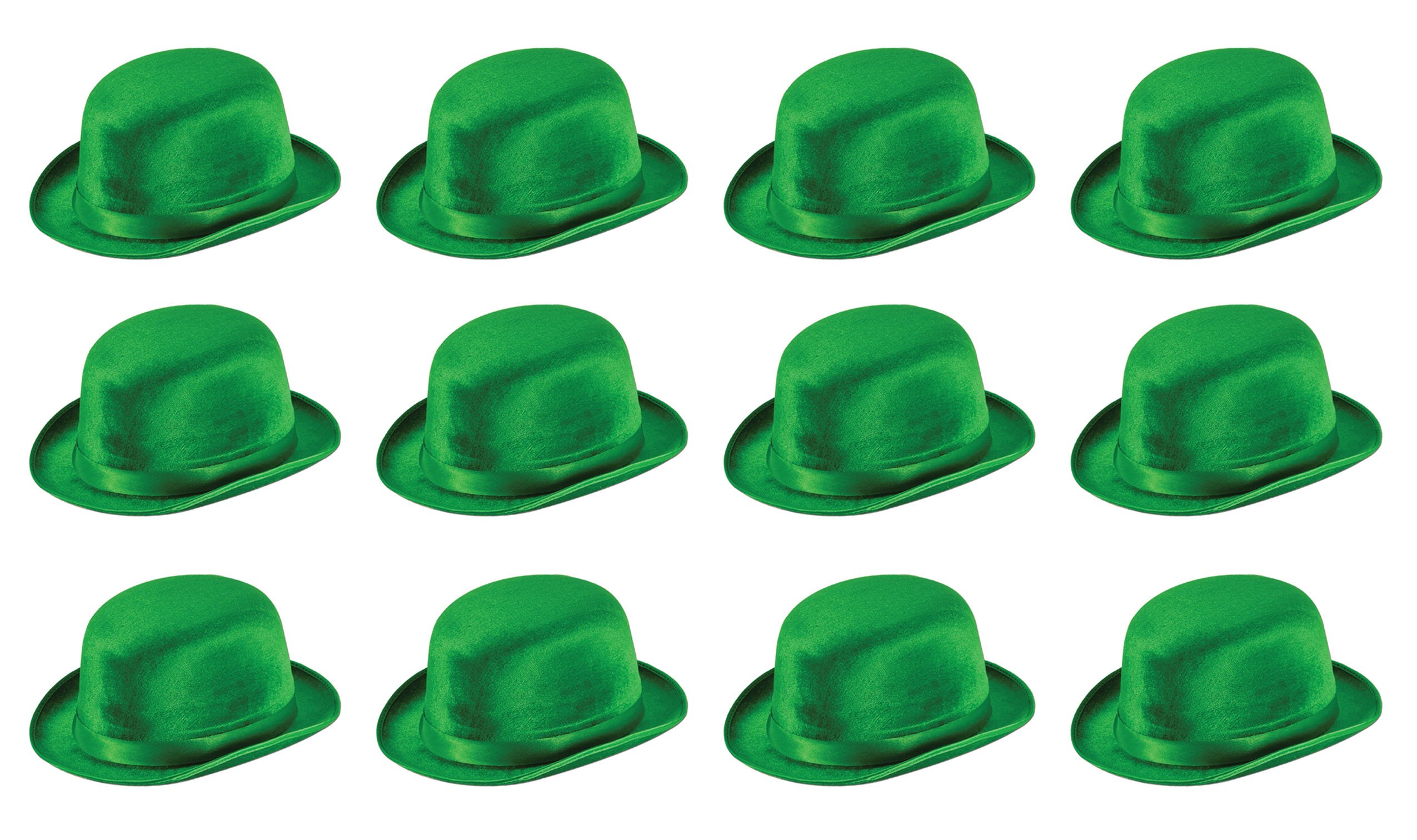 Foto 2 pulgar | Gorro Derby Beistle 30741 De Fieltro Verde, 12 Piezas - Venta Internacional.