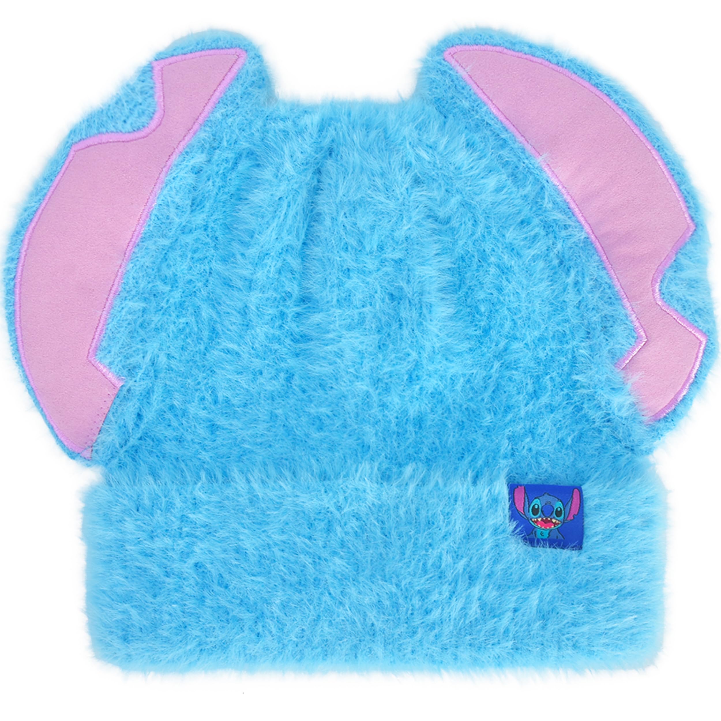 Foto 2 pulgar | Gorro De Punto De Invierno Con Estampado Disney Stitch, Azul, Para Adulto - Venta Internacional.