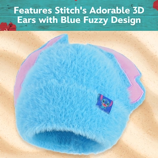 Foto 3 | Gorro De Punto De Invierno Con Estampado Disney Stitch, Azul, Para Adulto - Venta Internacional.