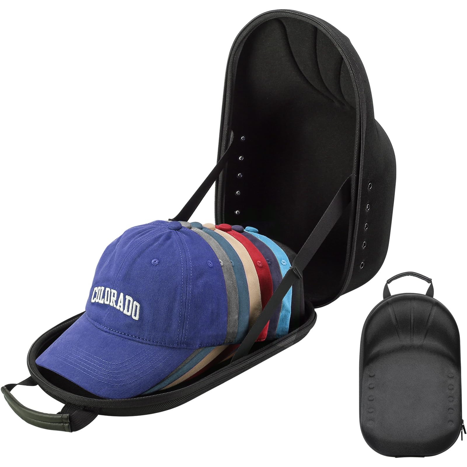 Foto 2 pulgar | Funda Rígida De Viaje Procase Para Sombreros, Bolsa De Almacenamiento Negra - Venta Internacional.